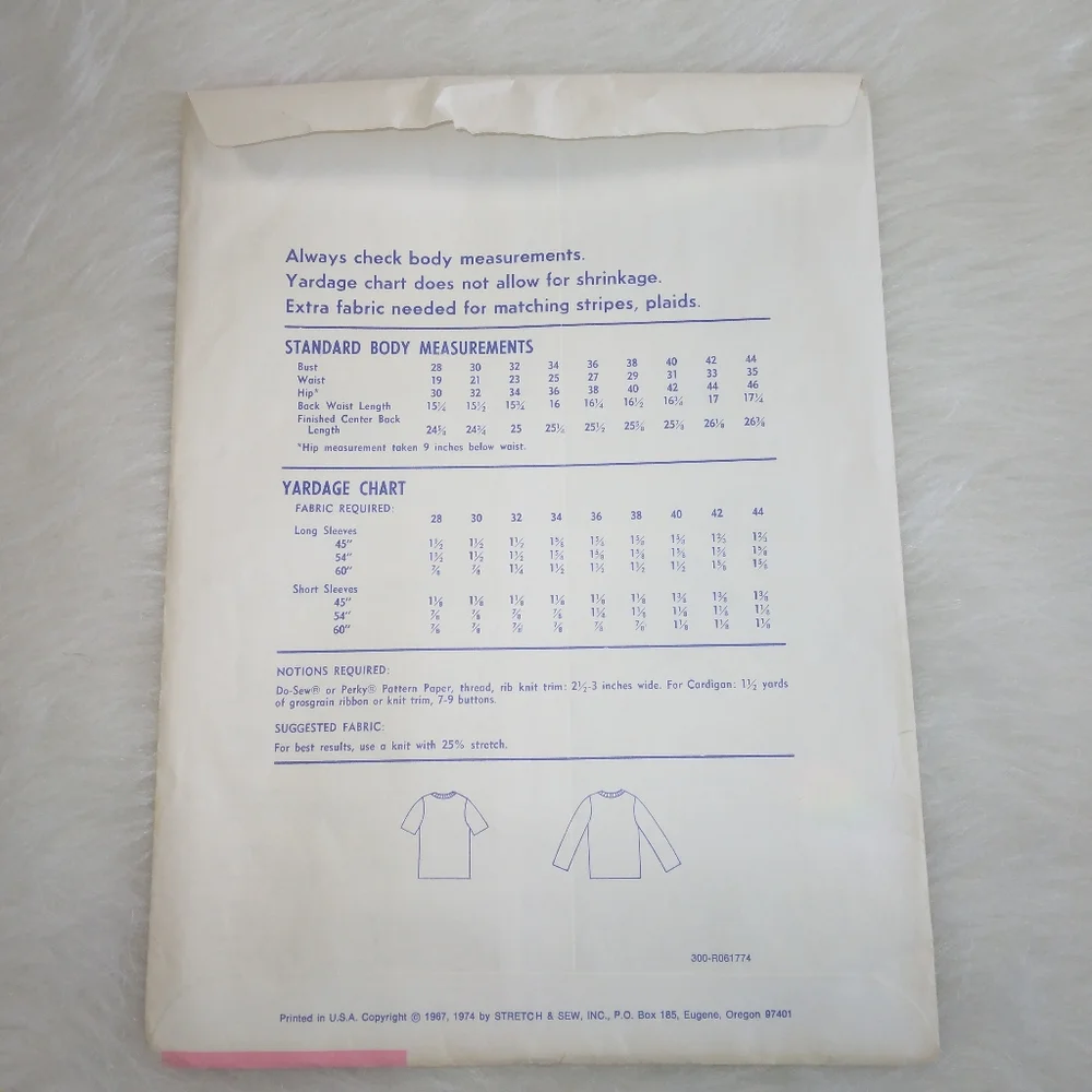 Stretch & Sew vintage stretch